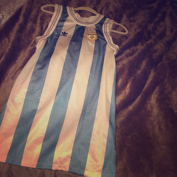Adidas Other Original Argentina World Cup Tank Dress Poshmark